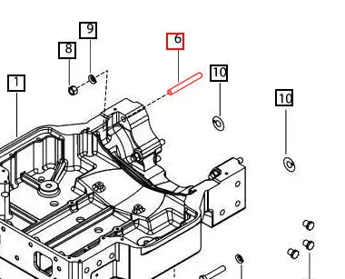 Mahindra Tractor Stud M16x2x105 007601785D1 Mahindra Direct Parts