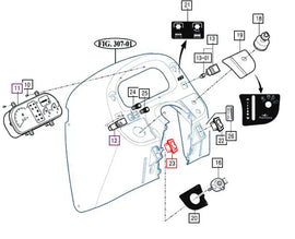 Mahindra Tractor Switch H/M/L 14546462400 Mahindra