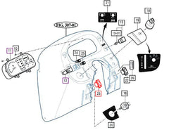 Mahindra Tractor Switch H/M/L 14546462400