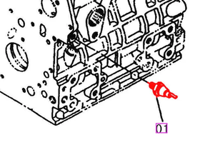 Mahindra Tractor Switch Oil Pressure HA09250000A3 Mahindra Direct Parts