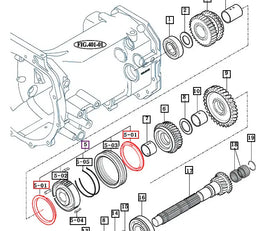 Mahindra Tractor Synchro Ring 14522092020 Mahindra Direct Parts