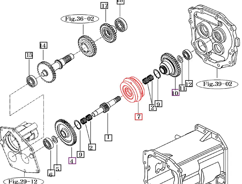 Mahindra Tractor Synchronizer 14482092100 Mahindra Direct Parts