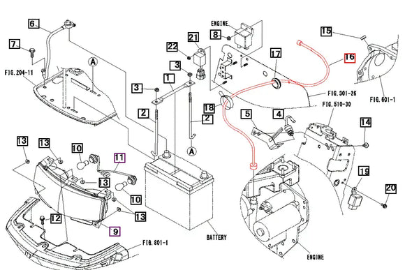 Mahindra Tractor Tachometer Cable 10462826000 Mahindra Direct Parts