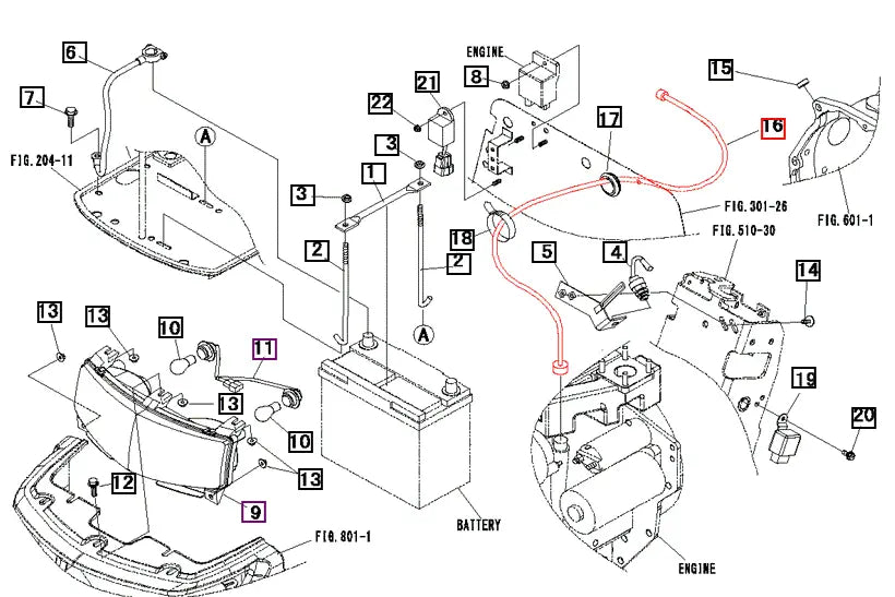 Mahindra Tractor Tachometer Cable 10462826000 Mahindra Direct Parts