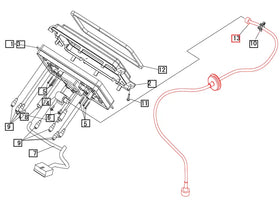 Mahindra Tractor Tachometer Cable 19458606000 Mahindra Direct Parts