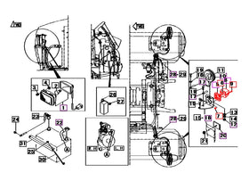 Mahindra Tractor Tail Light / Lamp 19615008000 Mahindra