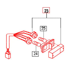 Mahindra Tractor Taillight Assembly 16007023300