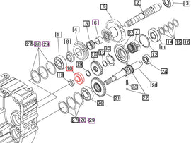 Mahindra Tractor Taper Bearing 07701130304 Mahindra Direct Parts