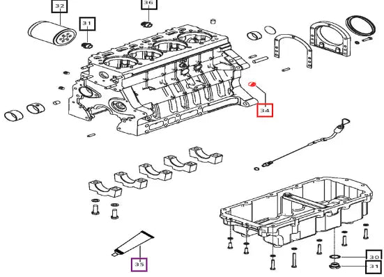 Mahindra Tractor Taper Plug 006016560D1 Mahindra Direct Parts
