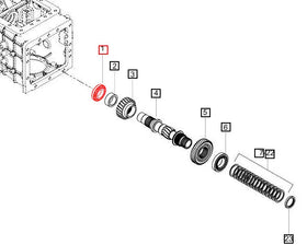Mahindra Tractor Taper Roller Bearing 005557130R91 Mahindra Direct Parts