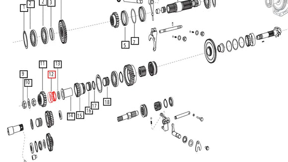Mahindra Tractor Taper Roller Bearing 006505610D1 Mahindra Direct Parts