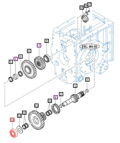 Mahindra Tractor Taper Roller Bearing 32307 V6321132307 Mahindra Direct Parts