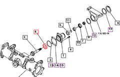 Mahindra Tractor Taper Roller Bearing - Pinion 10212141000