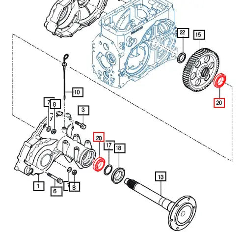 Mahindra Tractor Taper Roller Bearing V6321132011 Mahindra Direct Parts
