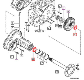 Mahindra Tractor Taper Roller Bearing V6321132012 Mahindra Direct Parts