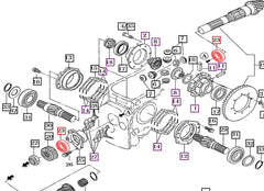 Mahindra Tractor Taper Roller Bearing V6321132208