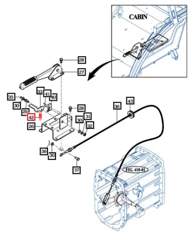 Mahindra Tractor Tension Spring 11106020010 Mahindra Direct Parts