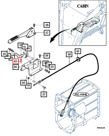 Mahindra Tractor Tension Spring D=1.0 14801170020 Mahindra Direct Parts