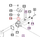 Mahindra Tractor Thermostat Gasket 2 Hole 31S9402400 Mahindra Direct Parts