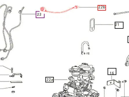 Mahindra Tractor Throttle Position Sensor E006010995F1 Mahindra Direct Parts