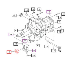 Mahindra Tractor Throw Out Bearing 11761015000