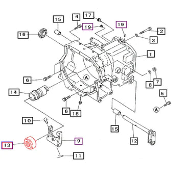 Mahindra Tractor Throw Out Bearing 11801156000 Mahindra