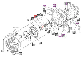 Mahindra Tractor Throw Out Bearing Bushing 07972022150 Mahindra Direct Parts