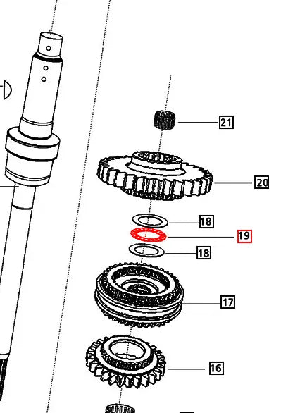 Mahindra Tractor Thrust Bearing 000012350P04 Mahindra Direct Parts