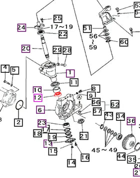 Mahindra Tractor Thrust Bearing 07600051106 Mahindra Direct Parts