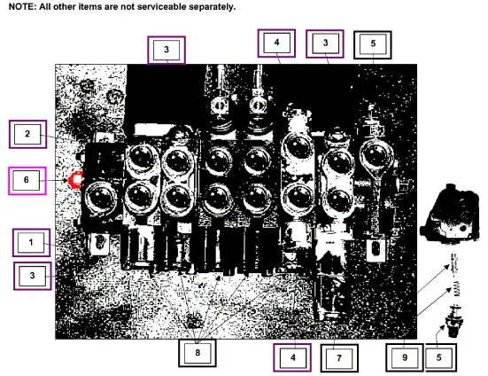 Mahindra Tractor Tie Bolt Kit KMW05806123 Mahindra Direct Parts