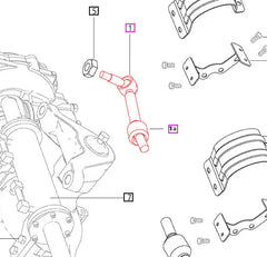 Mahindra Tractor Tie Rod Assembly E007603354D92