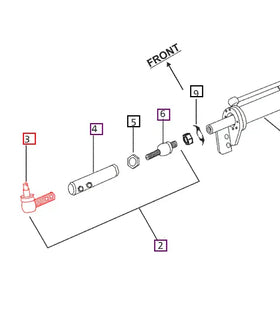 Mahindra Tractor Tie Rod End 007201050C91 Mahindra Direct Parts
