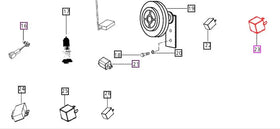 Mahindra Tractor Timer Relay E007701157B91 Mahindra Direct Parts