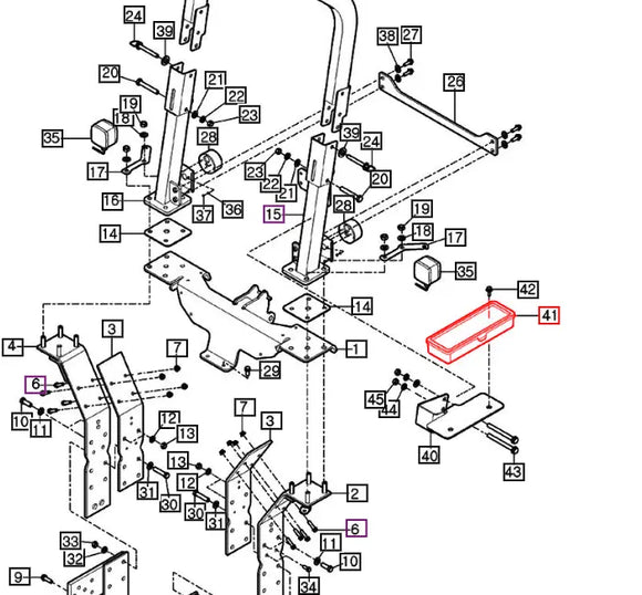 Mahindra Tractor Tool Box 14136081181 Mahindra