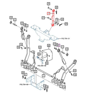 Mahindra Tractor Top Link 11615206000 Mahindra Direct Parts