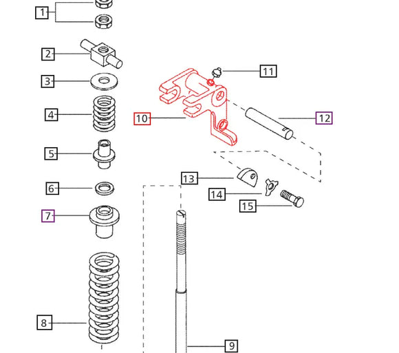 Mahindra Tractor Top Link Crank 005557652R1 Mahindra