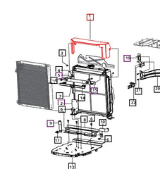 Mahindra Tractor Top Sealing Condenser E007544231D91