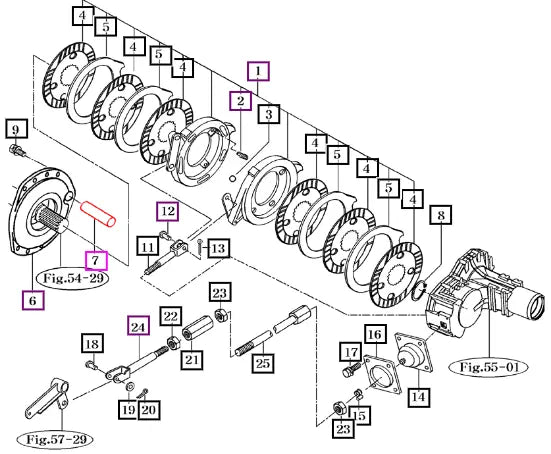 Mahindra Tractor Torque Pin(d=22) 14443270010 Mahindra Direct Parts