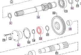 Mahindra Tractor Transmission Bearing 005558405R91 Mahindra Direct Parts