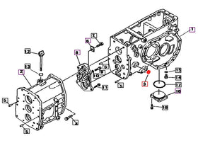 Mahindra Tractor Transmission Cap / Seal 08340020070 Mahindra Direct Parts
