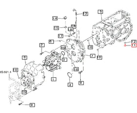 Mahindra Tractor Transmission Drain Plug F500016000 Mahindra Direct Parts