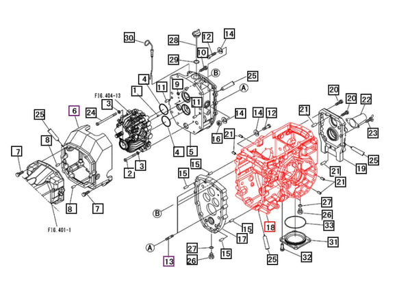 Mahindra Tractor Transmission Housing 19441203AGA Mahindra Direct Parts