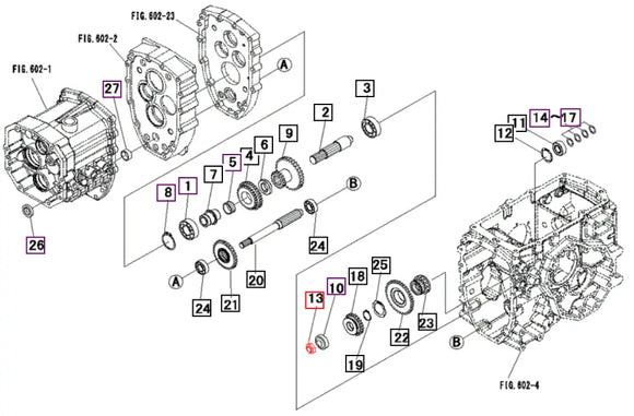 Mahindra Tractor Transmission Nut 10441226001 Mahindra