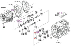 Mahindra Tractor Transmission Nut 10441226001