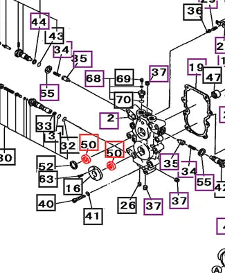 Mahindra Tractor Transmission Oil Seal 19631301140 Mahindra Direct Parts