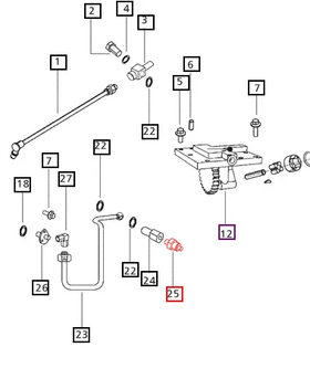 Mahindra Tractor Transmission Pressure Switch 006003172B1 Mahindra Direct Parts