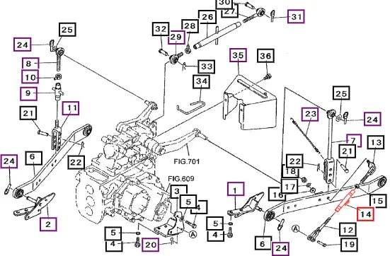 Mahindra Tractor Turn Buckle 10323027001 Mahindra Direct Parts