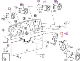 Mahindra Tractor Turn Signal Switch 005555896R91 Mahindra