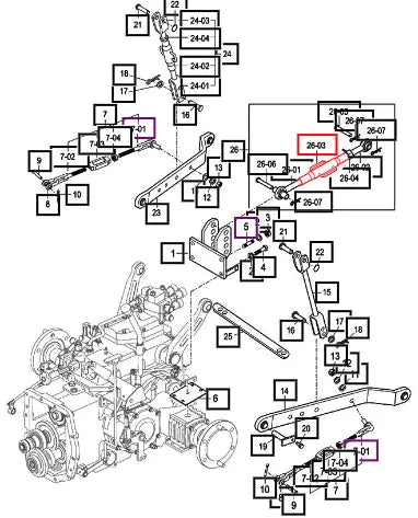 Mahindra Tractor Turnbuckle Comp 14555140251 Mahindra Direct Parts