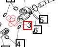 Mahindra Tractor U Joint 10070552200